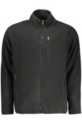 U.S. GRAND FELPA CON ZIP UOMO NERO