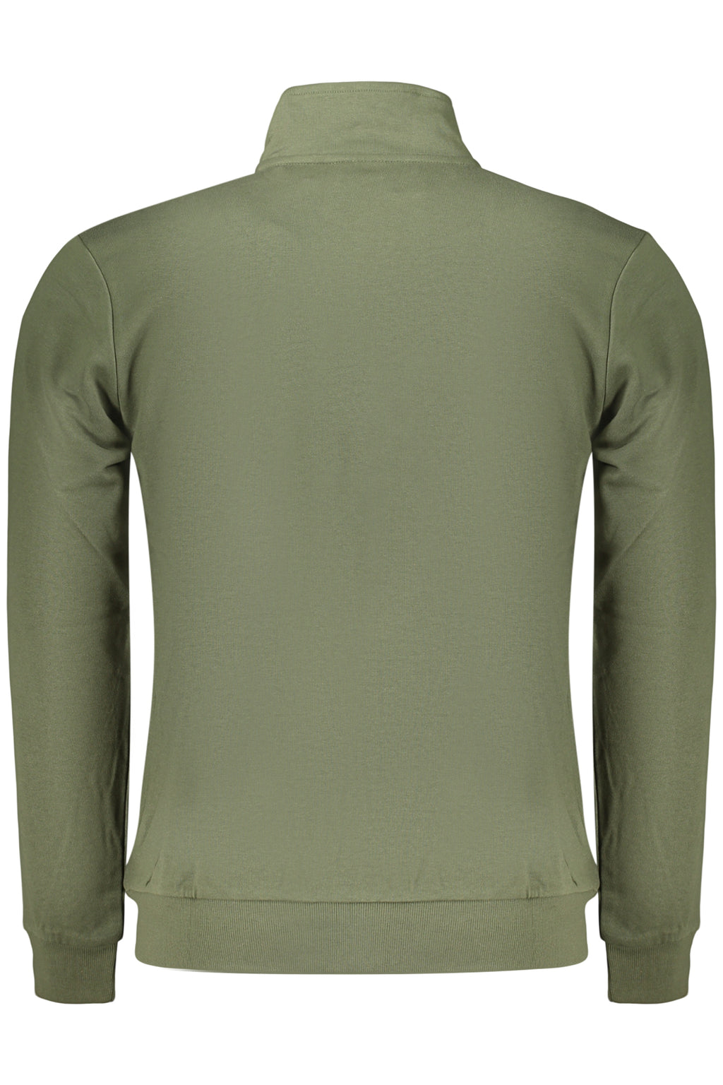 U.S. GRAND FELPA CON ZIP UOMO VERDE