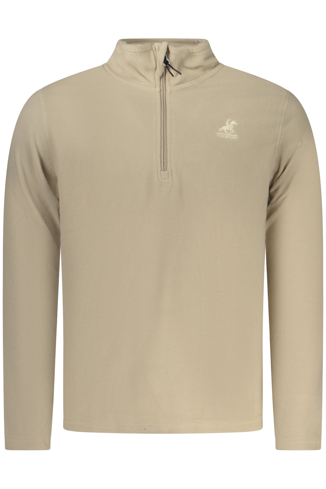 U.S. GRAND FELPA SENZA ZIP UOMO BEIGE
