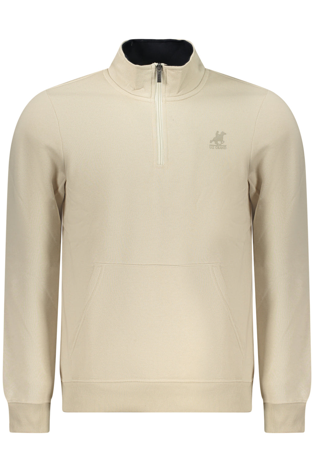 U.S. GRAND FELPA SENZA ZIP UOMO BEIGE