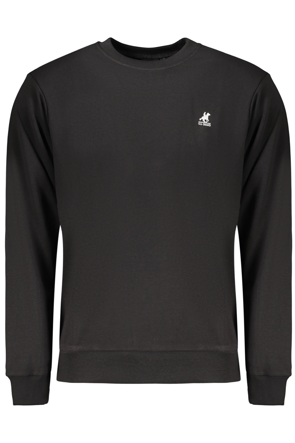 U.S. GRAND FELPA SENZA ZIP UOMO NERO