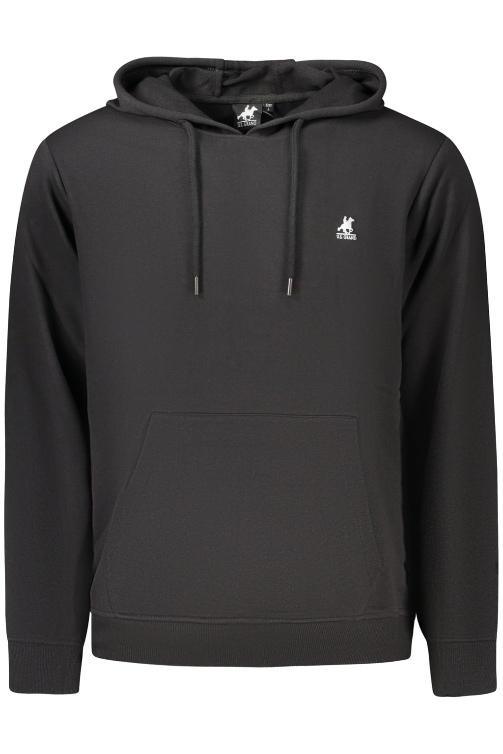 U.S. GRAND FELPA SENZA ZIP UOMO NERO