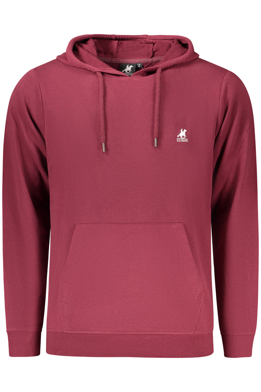 U.S. GRAND FELPA SENZA ZIP UOMO ROSSO