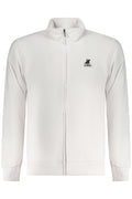 U.S. GRAND FELPA CON ZIP UOMO BIANCO