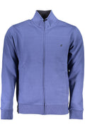 U.S. GRAND FELPA CON ZIP UOMO BLU