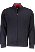 U.S. GRAND FELPA CON ZIP UOMO BLU