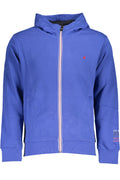 U.S. GRAND FELPA CON ZIP UOMO BLU
