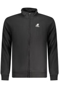 U.S. GRAND FELPA CON ZIP UOMO NERO