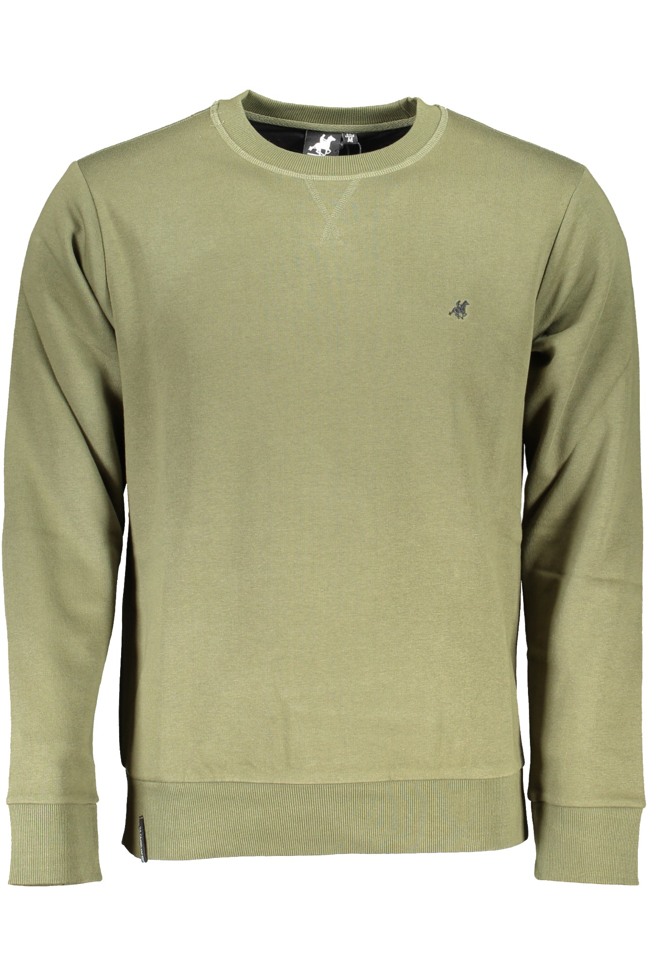 U.S. GRAND FELPA SENZA ZIP UOMO VERDE