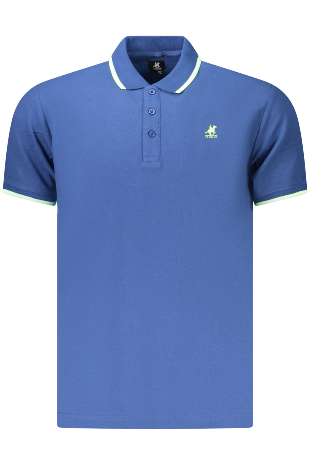 U.S. GRAND POLO MANICHE CORTE UOMO BLU