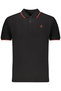 U.S. GRAND POLO MANICHE CORTE UOMO NERO