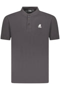 U.S. GRAND POLO MANICHE CORTE UOMO NERO