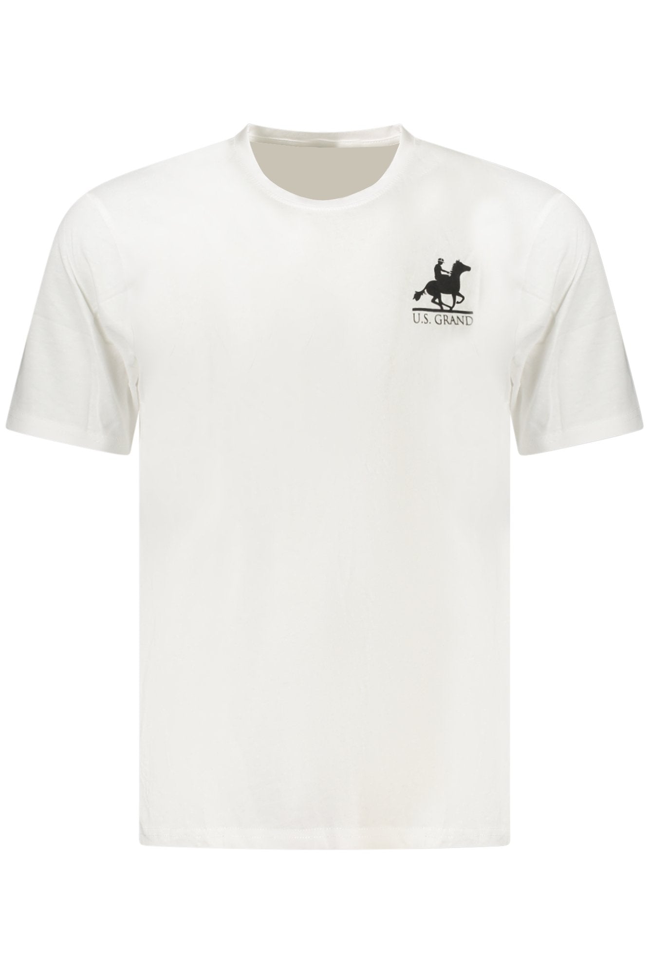 U.S. GRAND T-SHIRT MANICHE CORTE UOMO BIANCO