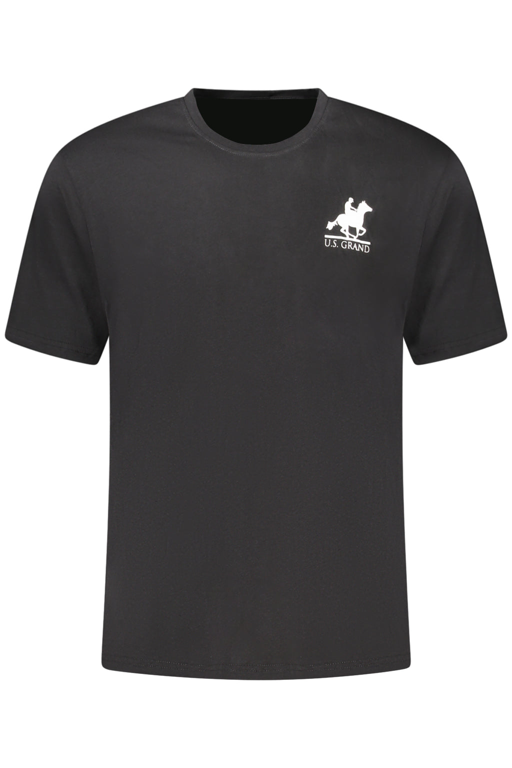 U.S. GRAND T-SHIRT MANICHE CORTE UOMO NERO