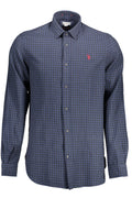 U.S. POLO ASSN. CAMICIA MANICHE LUNGHE UOMO BLU