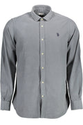 U.S. POLO ASSN. CAMICIA MANICHE LUNGHE UOMO BLU