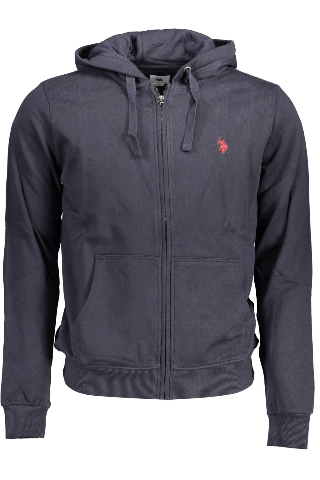 U.S. POLO ASSN. FELPA CON ZIP UOMO BLU