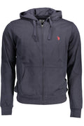U.S. POLO ASSN. FELPA CON ZIP UOMO BLU