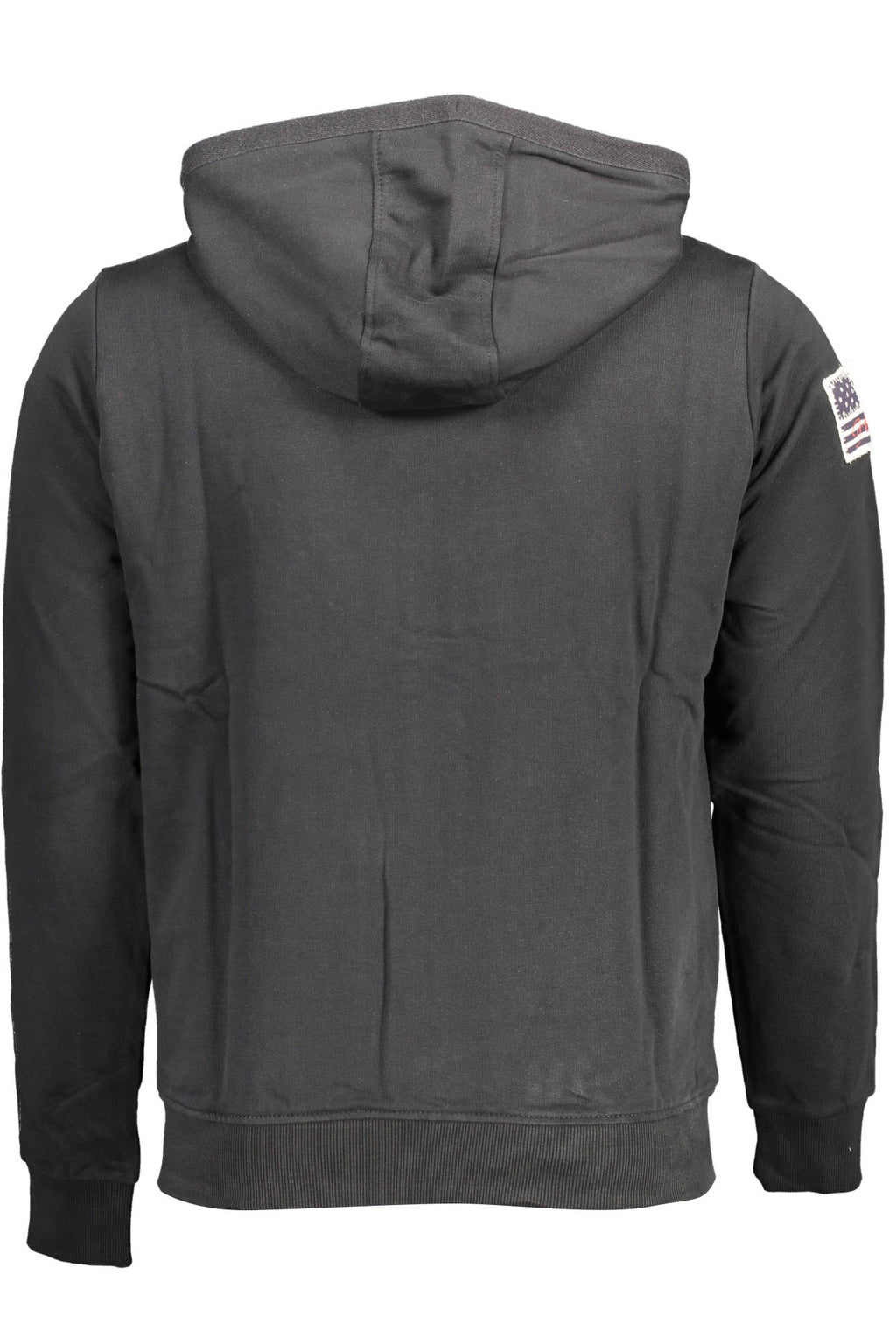 U.S. POLO ASSN. FELPA CON ZIP UOMO NERO