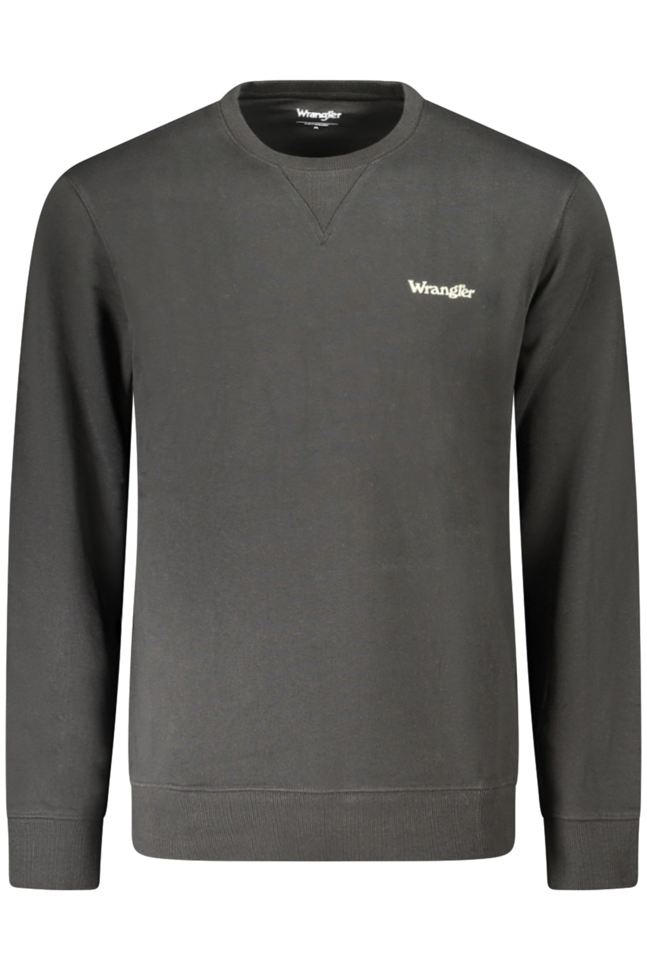WRANGLER FELPA SENZA ZIP UOMO NERO